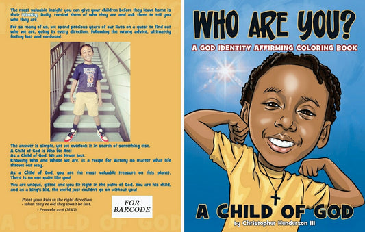 Who Are You, A Child Of God Coloring Book